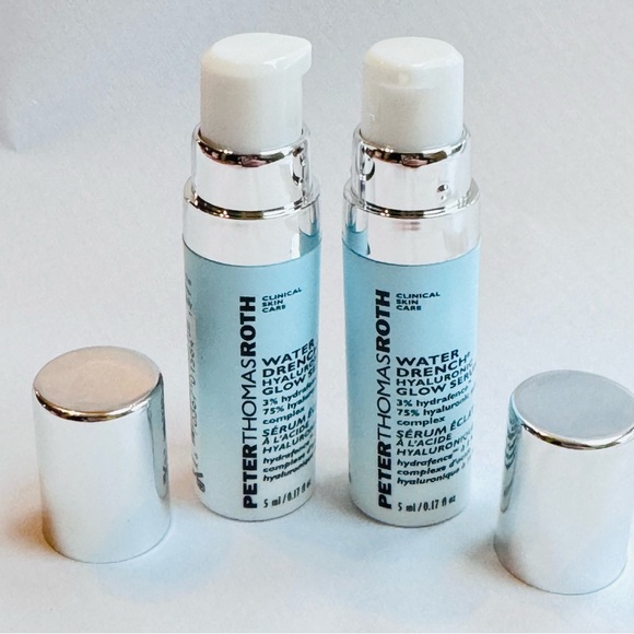 PETER THOMAS ROTH x 2 WATER DRENCH HYDRAULIC GLOW SERUM - Picture 1 of 2